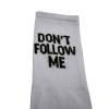 QW0010 – Κάλτσα ψηλή UNISEX DONT FOLLOW ME - Image 2