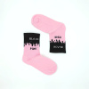 S0126 – Γυναικεία Κάλτσα Black-Pink