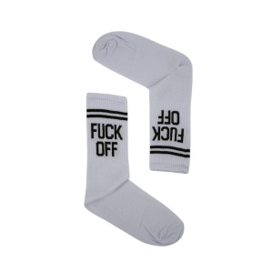 UN0132 – Κάλτσα ψηλή UNISEX – FUCK OFF