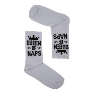 UN0111 – Κάλτσα ψηλή UNISEX – QUEEN OF NAPS
