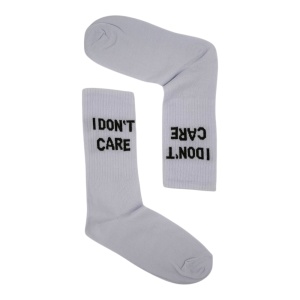 UN0110 – Κάλτσα ψηλή UNISEX – I DONT CARE