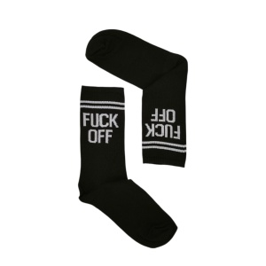 UN0161 – Κάλτσα ψηλή UNISEX – FUCK OFF