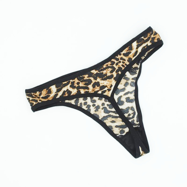 STR0124 – Γυναικείο string-Animal print One Size - Image 2