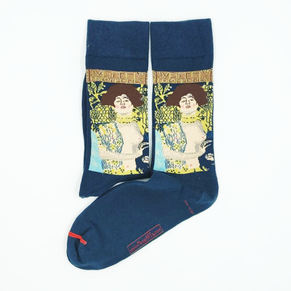 UN0236 – Κάλτσα ψηλή UNISEX – Gustav Klimt Judith