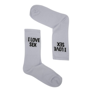 UN0240 – Κάλτσα ψηλή UNISEX – I LOVE SEX
