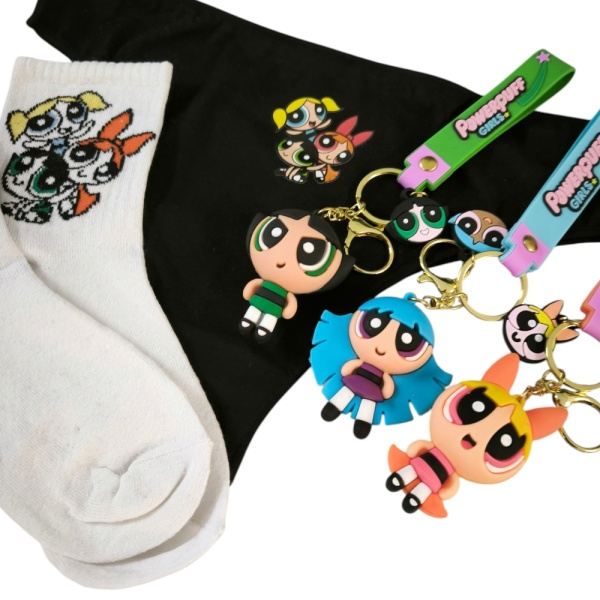 PW015 – ''Sugar, Spice & Κάλτσες Nice''- POWERPUFF COMBO - Image 3