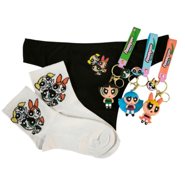 PW015 – ''Sugar, Spice & Κάλτσες Nice''- POWERPUFF COMBO - Image 4