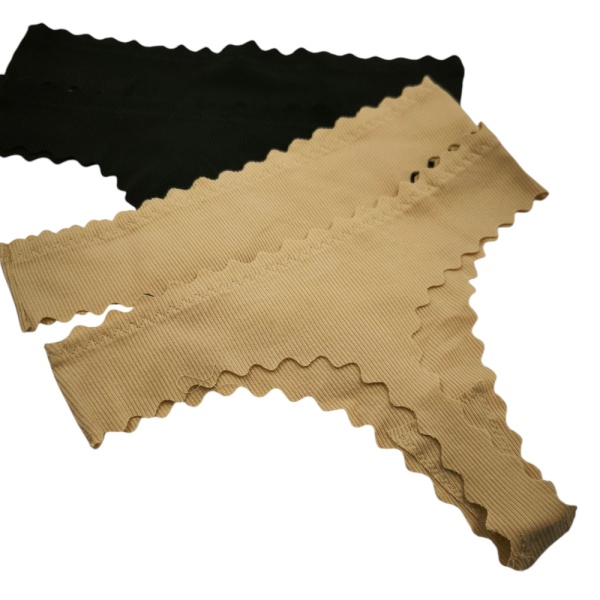 STR0137 – Σετ 4τμχ Γυναικείο String Ριπ-Laser cut Βαμβακερό - Image 2