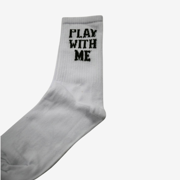 UN0256 – Κάλτσα ψηλή UNISEX – Play with me - Image 3