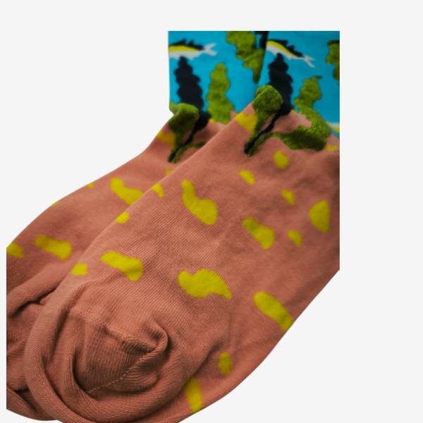 UN0253 – Κάλτσα ψηλή UNISEX – Sea World - Image 3