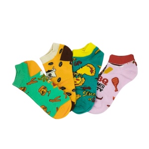 LW045 – Unisex Κάλτσα Σοσόνι – Snack Attack Socks Σετ 4 ζευγάρια