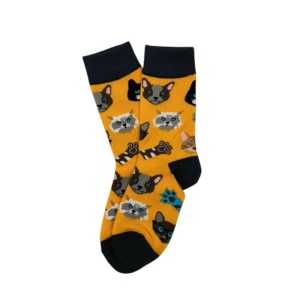 KS002 – Παιδική Κάλτσα με Σχέδιο Ζωάκια