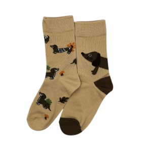 KS012 – Παιδική Κάλτσα με Σχέδιο Σκυλάκι