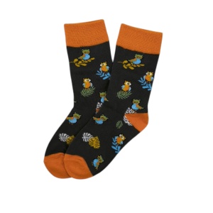 KS009 – Παιδική Κάλτσα με Σχέδιο Κουκουβάγια