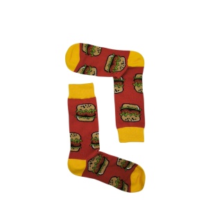 UN0278 – Κάλτσα ψηλή UNISEX – Burger Time