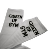 UN0272 – Κάλτσα ψηλή UNISEX – QUEEN OF GYM - Image 2