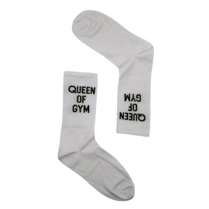 UN0272 – Κάλτσα ψηλή UNISEX – QUEEN OF GYM