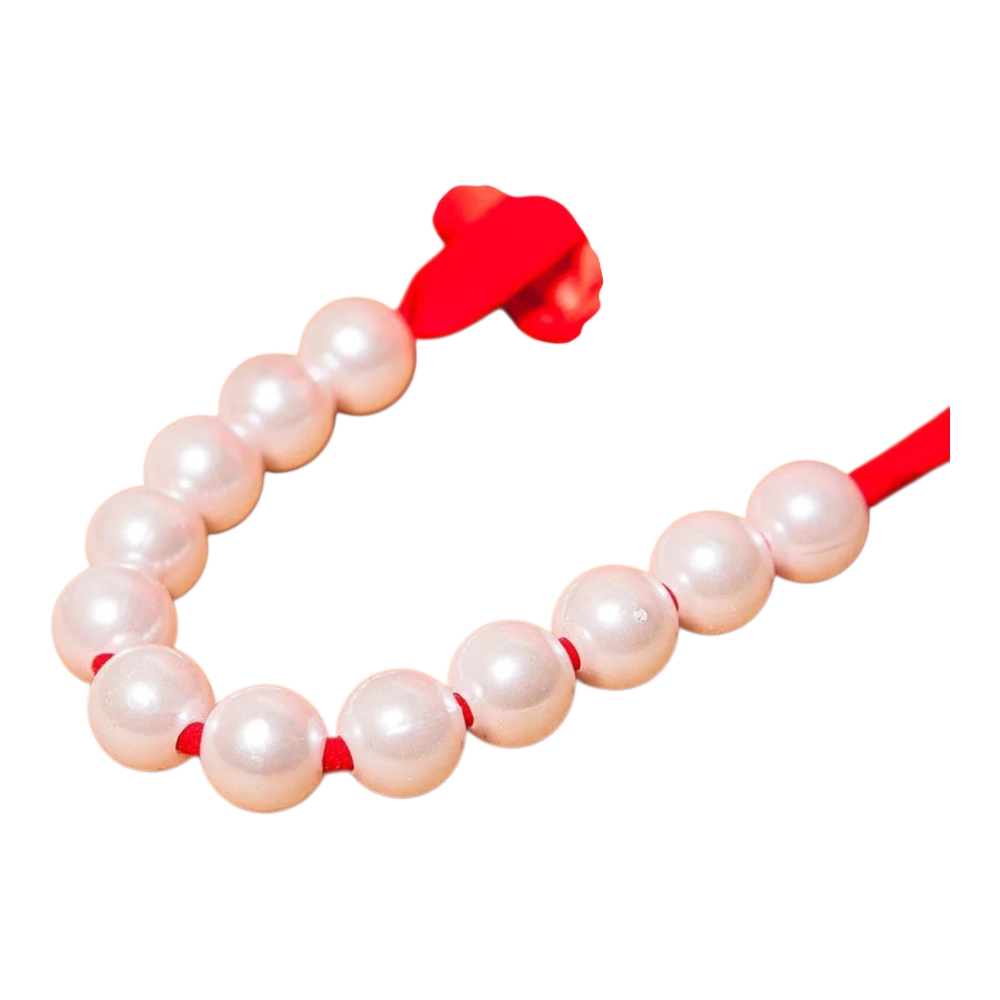 STR0145 – Γυναικείο string με Πέρλες και Δαντέλα One Size - Image 9