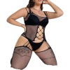 SX079 – Γυναικεία Σέξυ Ολόσωμη Φόρμα PLUS SIZE - Image 2