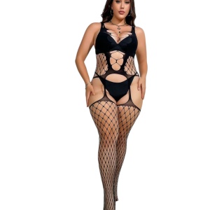 SX078 – Γυναικεία Σέξυ Ολόσωμη Φόρμα PLUS SIZE