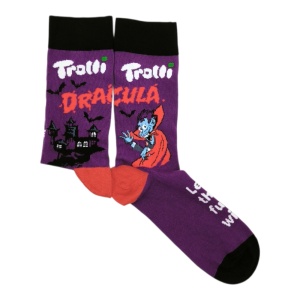 UN0290 – Κάλτσα ψηλή UNISEX – TROLLI DRACULA