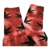UN0288 – Κάλτσα ψηλή UNISEX – TIE DYE CANNABIS - Image 3