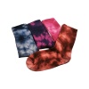 UN0304 – Κάλτσα ψηλή UNISEX – TIE DYE ΜΠΛΕ - Image 4