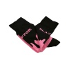 MP0188 – Κάλτσα ψηλή Γυναικεία – PINK BLACK - Image 3