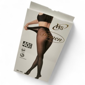 KL030 – Γυναικείο Καλσόν 40 DEN Μαύρο Ματ – Χωρίς Ραφές