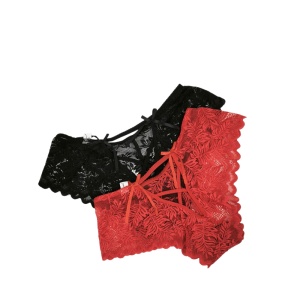 PL069 – Σετ 2τμχ Γυναικείο Brazilian Plus Size με Δαντέλα