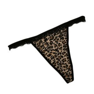 STR0158 – Γυναικείο string με Δαντέλα Animal print