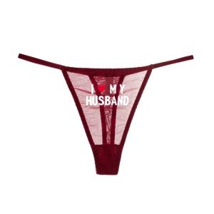 STR0169 – Γυναικείο String I LOVE MY HUSBAND