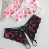 STR0180 – Γυναικείο String με Ανοιχτό Καβάλο-Χειλάκια - Image 4